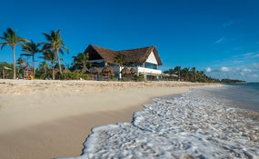 Hotel's beach